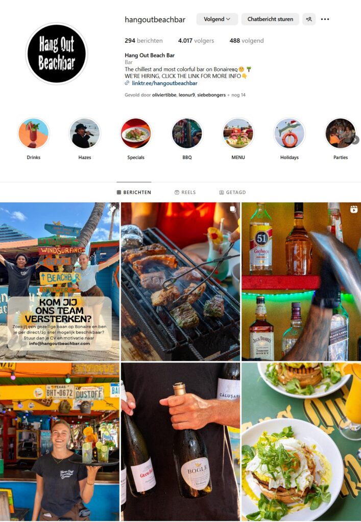Instagram feed Hang Out with upcoming events