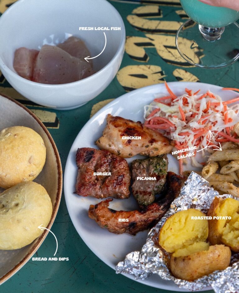bbq menu hang out beachbar